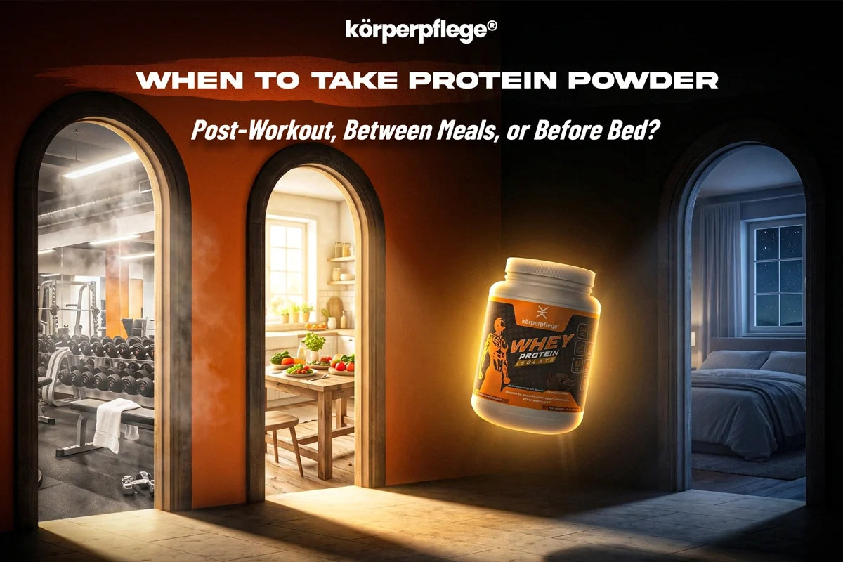 When to Take Protein Powder: Post-Workout, Between Meals, or Before Bed?