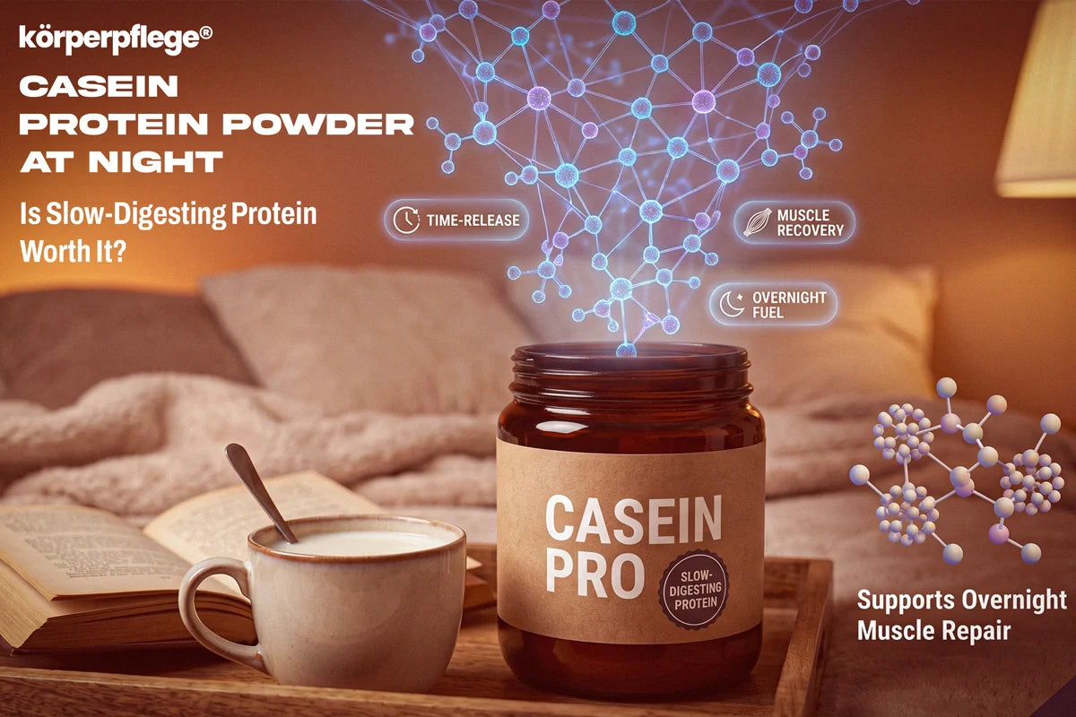 Casein Protein Powder at Night: Is Slow-Digesting Protein Worth It?